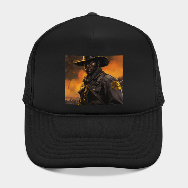 BUFFALO SOLDIERS - Solider Closeup by UrbanLifeApparel