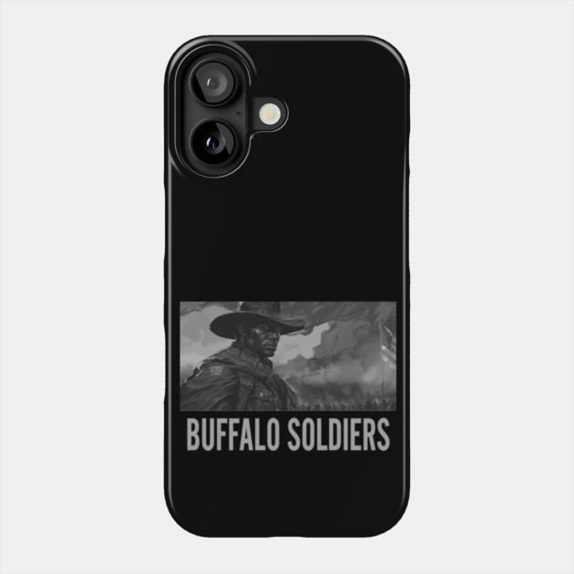 BUFFALO SOLDIERS - Solider Phone Case by UrbanLifeApparel