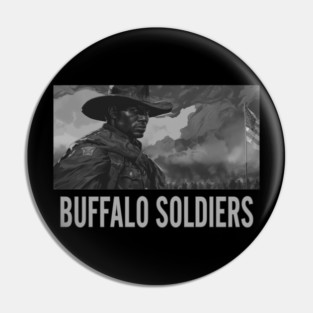 BUFFALO SOLDIERS - Solider Pin