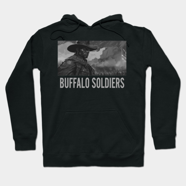 BUFFALO SOLDIERS - Solider Hoodie by UrbanLifeApparel