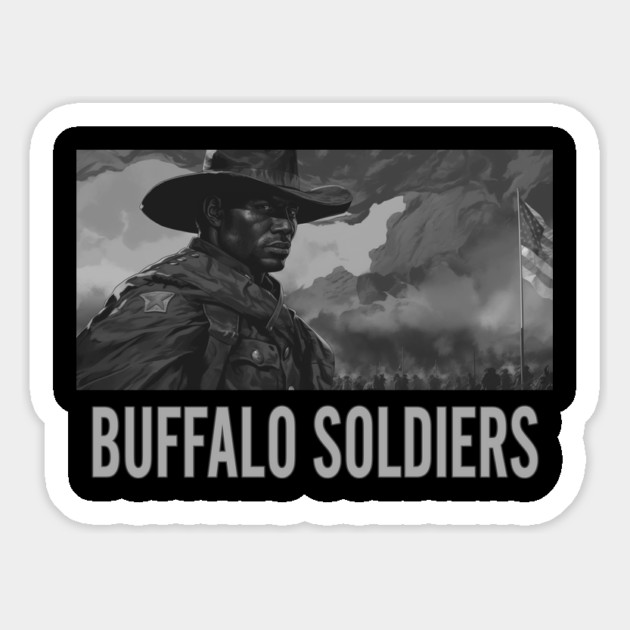 BUFFALO SOLDIERS - Solider Magnet by UrbanLifeApparel