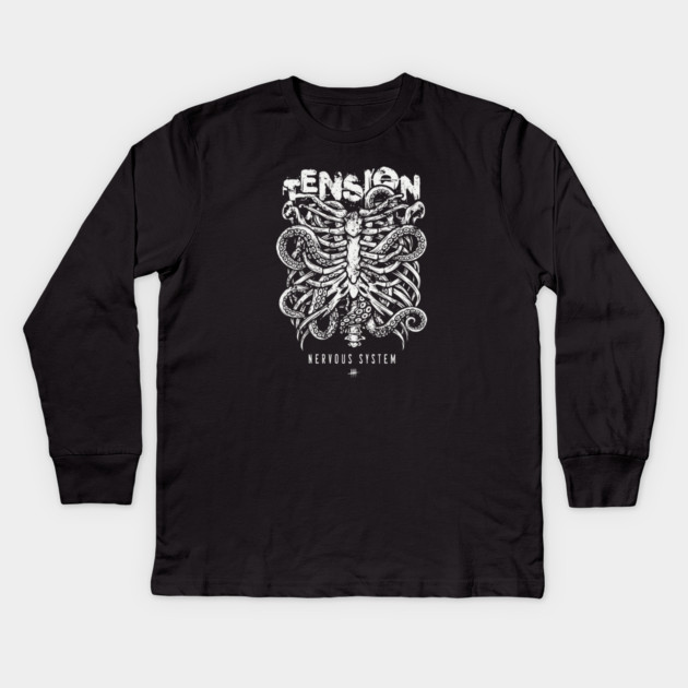 TENSION Kids Long Sleeve T-Shirt by artslaves