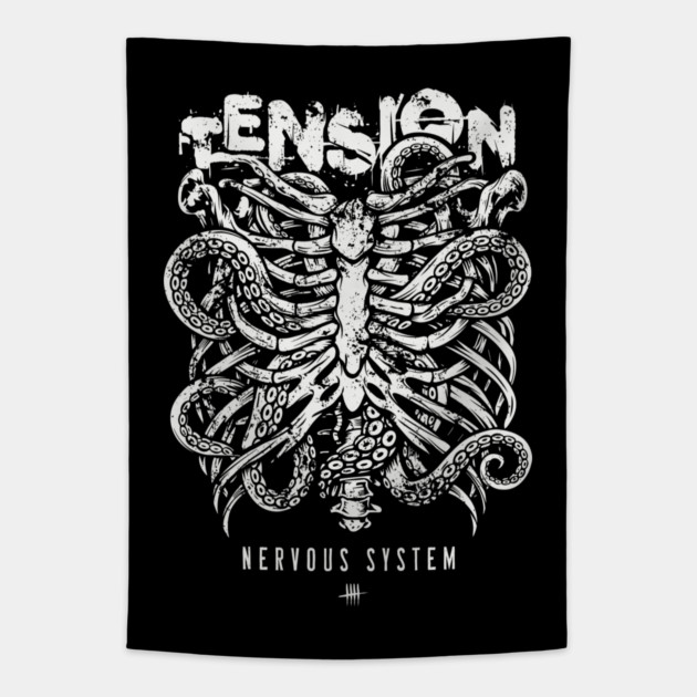 TENSION Tapestry by artslaves