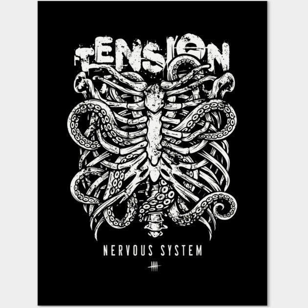 TENSION Wall Art by artslaves