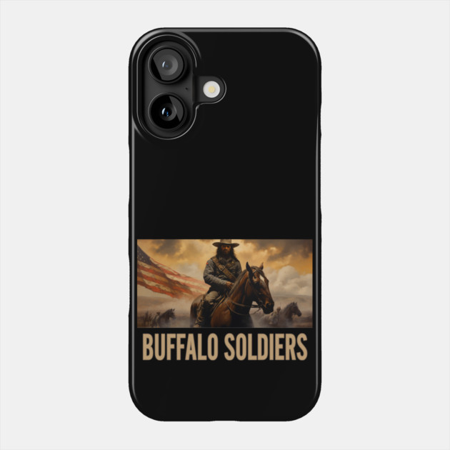 BUFFALO SOLDIERS - Riding Phone Case by UrbanLifeApparel