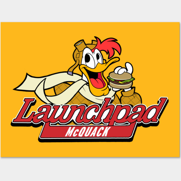 Crazy Good Launchpad McQuack Wall Art by JoTheZette