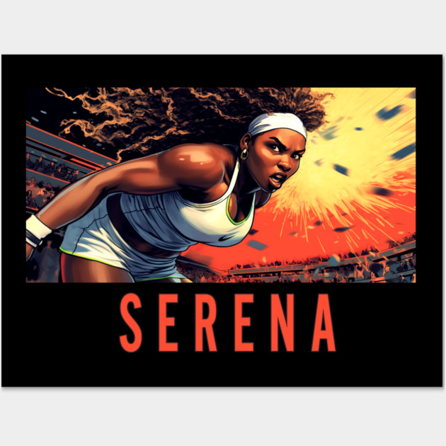 Serena - Superhero Wall Art by UrbanLifeApparel