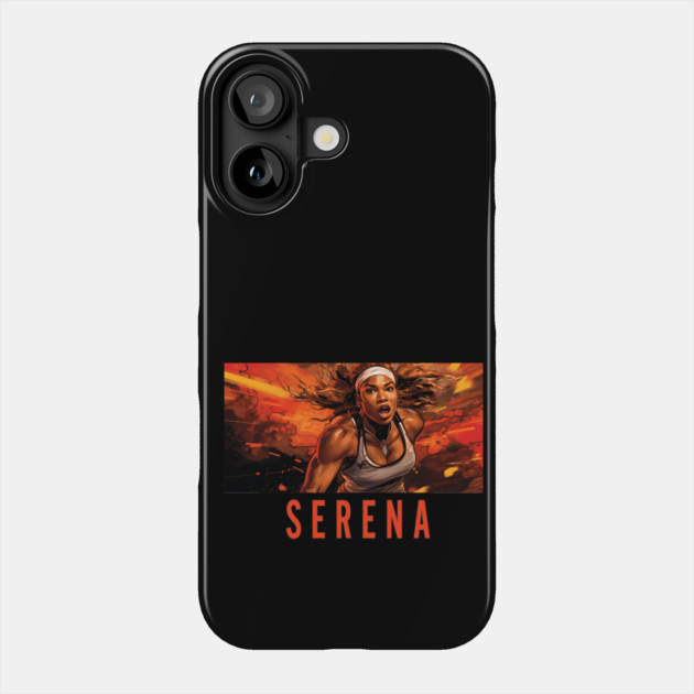 Serena - The GOAT Superhero Phone Case by UrbanLifeApparel