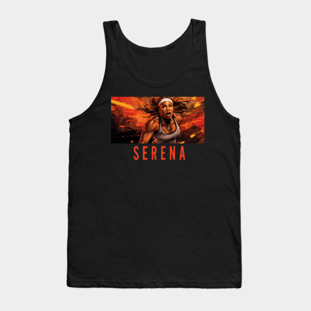 Serena - The GOAT Superhero Tank Top by UrbanLifeApparel