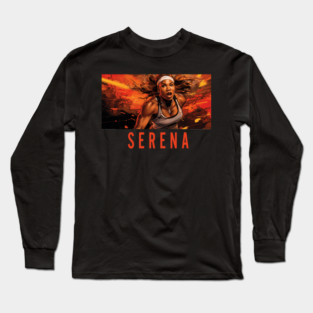 Serena - The GOAT Superhero Long Sleeve T-Shirt