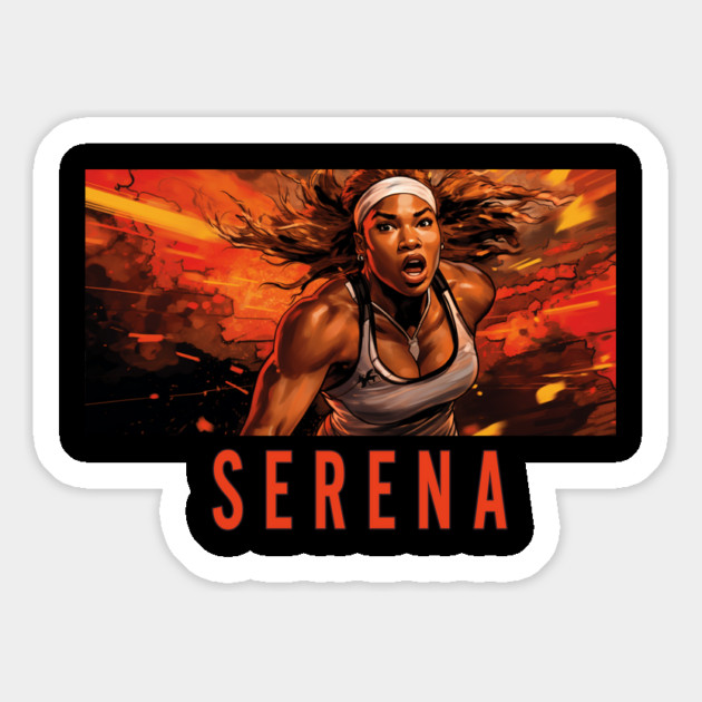 Serena - The GOAT Superhero Magnet by UrbanLifeApparel