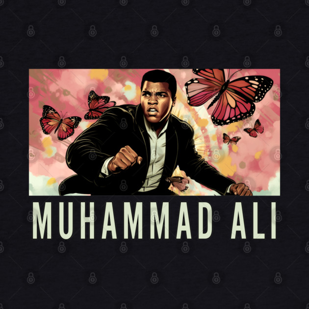Muhammad Ali - Float like a Butterfly by UrbanLifeApparel