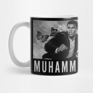 Muhammad Ali - Float like a Butterfly Mug