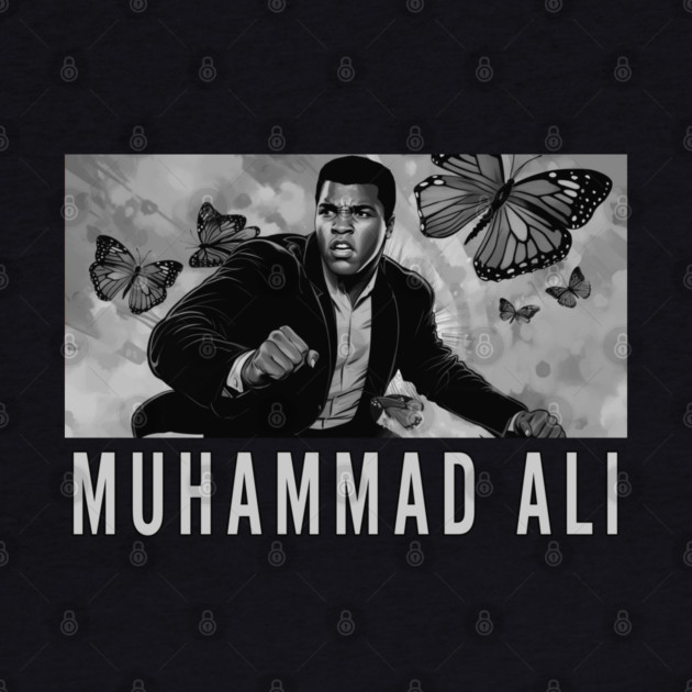 Muhammad Ali - Float like a Butterfly by UrbanLifeApparel