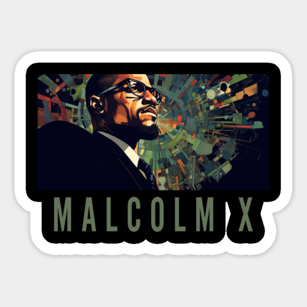 Malcolm X - Black History, Civil Rights Magnet by UrbanLifeApparel