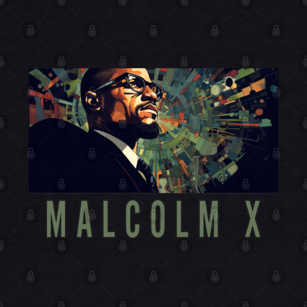 Malcolm X - Black History, Civil Rights by UrbanLifeApparel