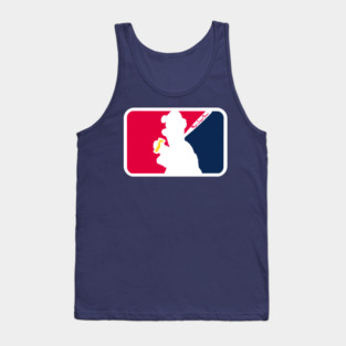 Blooper Mascot Major League Brews Tank Top