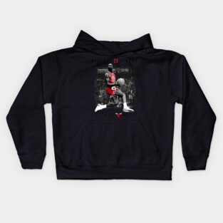 Michael Jordan 23 Chicago Bulls Kids Hoodie