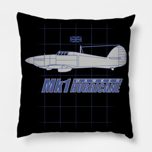 WW2 Hurricane Pillow