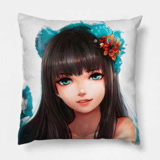anime girl Pillow