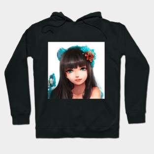 anime girl Hoodie