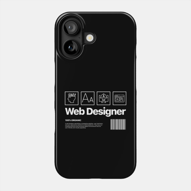 Web Designer Phone Case by artslaves