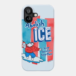 Abolish ICE - The Peach Fuzz Phone Case