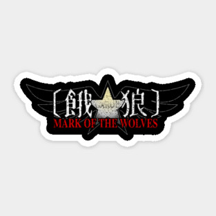 Garou Mark of the Wolves Sticker