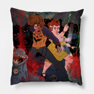 Transylvania Showdown! Pillow