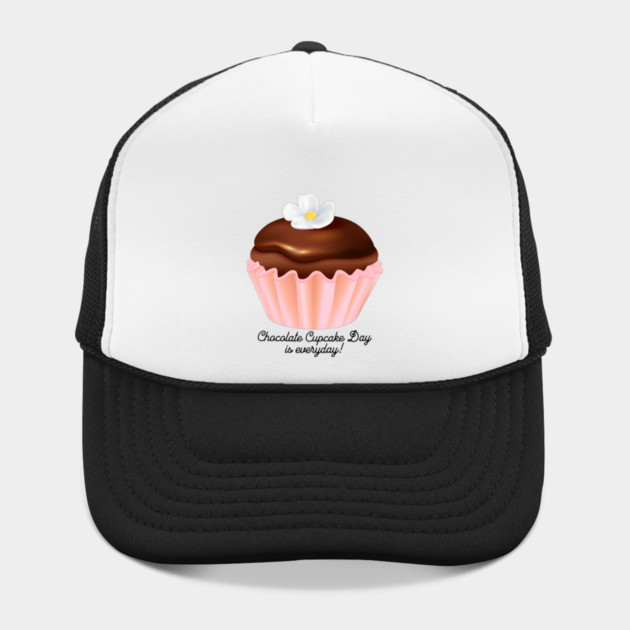 National Chocolate Cupcake Day, flower by HolidayBug