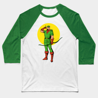 Green Arrow Baseball T-Shirt