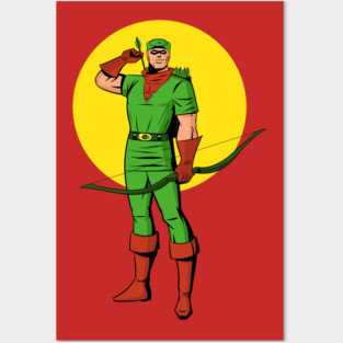 Green Arrow Posters and Art