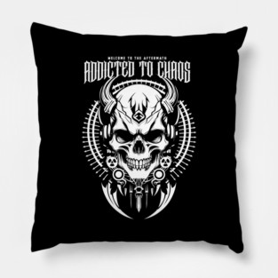 ADDICTED TO CHAOS Pillow
