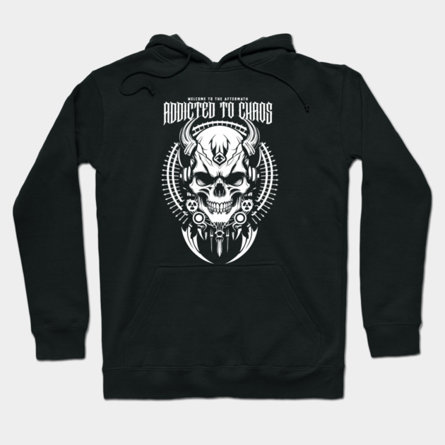 ADDICTED TO CHAOS Hoodie by artslaves