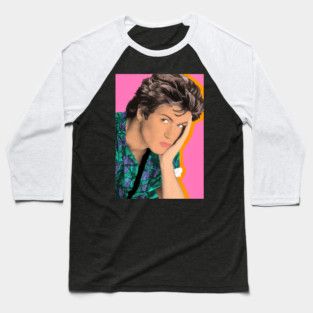 George Michael 80s Wham! Design Baseball T-Shirt