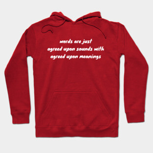 imaginary words Hoodie
