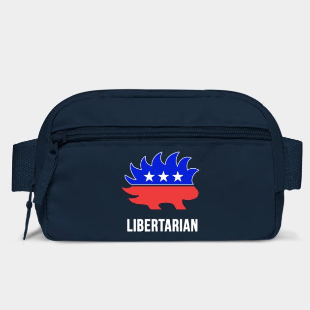 Libertarian Porcupine T-Shirt by dumbshirts