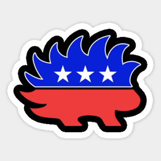 Libertarian Porcupine Sticker
