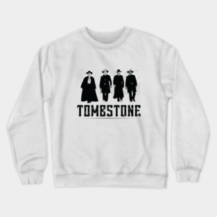 MOVIES: TOMBSTONE BLACK Crewneck Sweatshirt