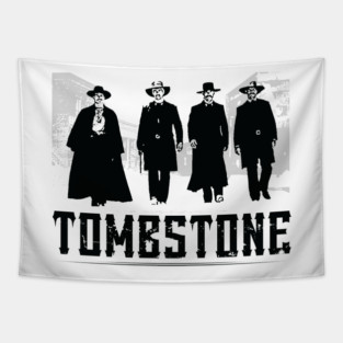 MOVIES: TOMBSTONE BLACK Tapestry