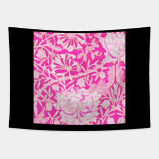 Pink Honeysuckle Tapestry