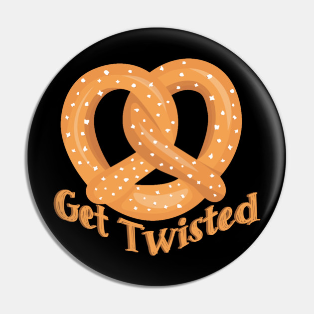Get Twisted Pretzel Pin by HolidayBug