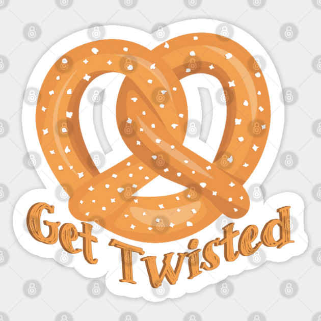 Get Twisted Pretzel Sticker by HolidayBug