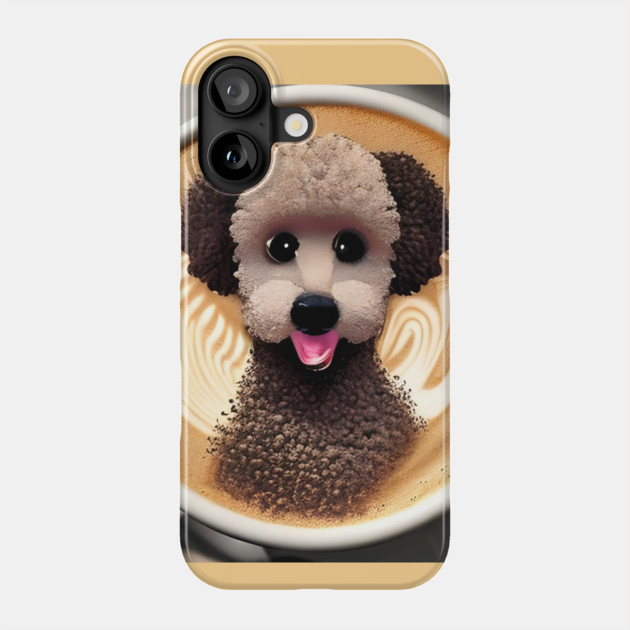 latte cup dog Phone Case by animegirlnft