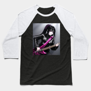 guitar girl Baseball T-Shirt
