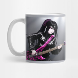guitar girl Mug