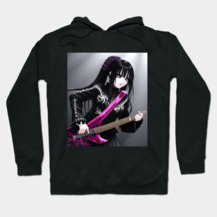 guitar girl Hoodie