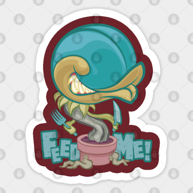 Feed Me Sticker by majanation