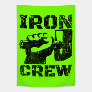 IRON CREW BODYBUILDING Tapestry