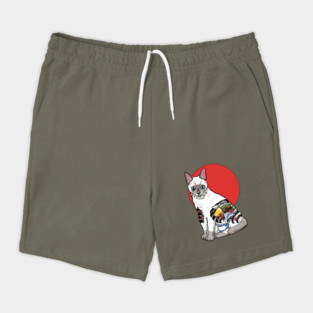 Yakuza Siamese Cat Shorts